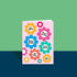 Flowery Yorkshire Sayings Mother's Day A6 Card