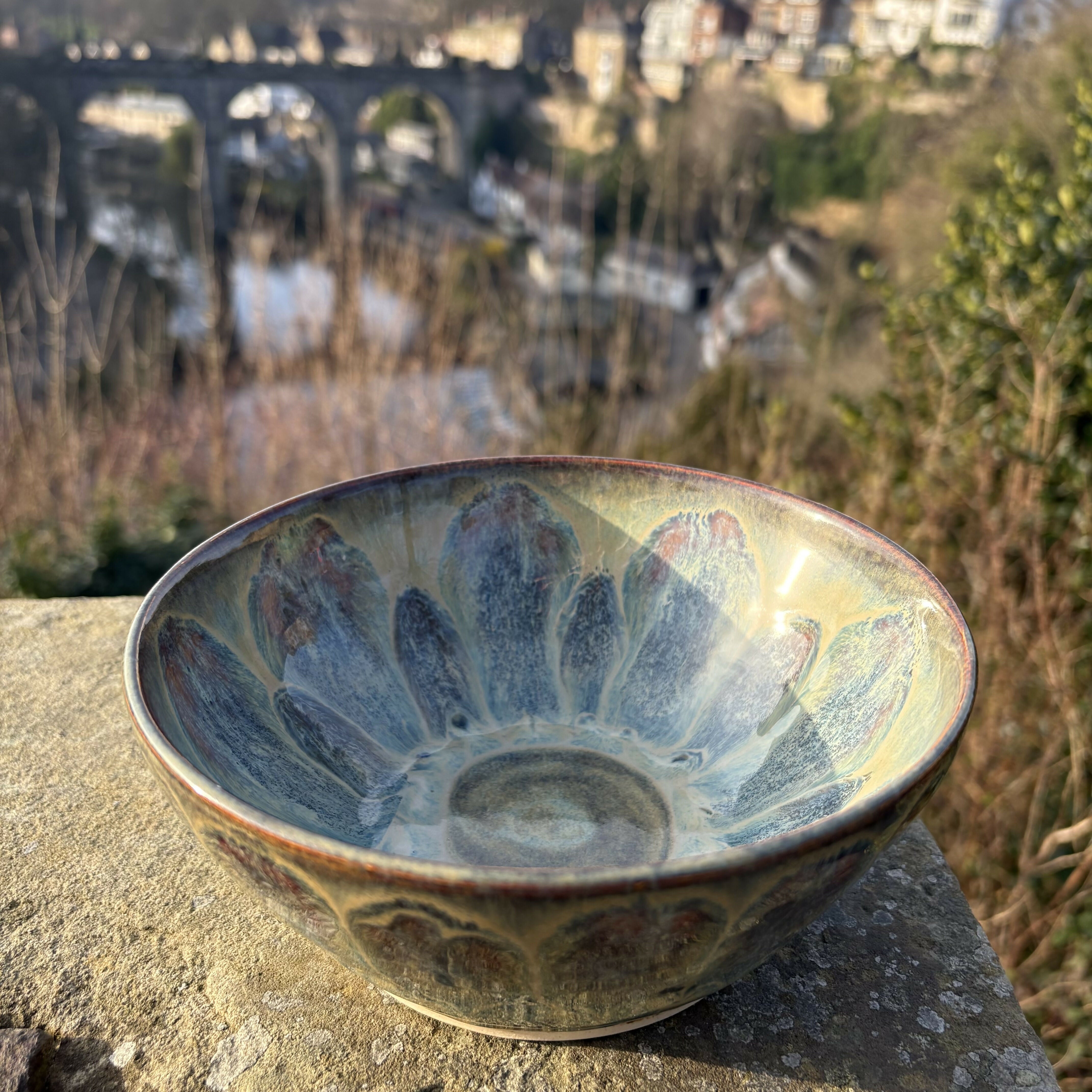 Large Patterned Bowl