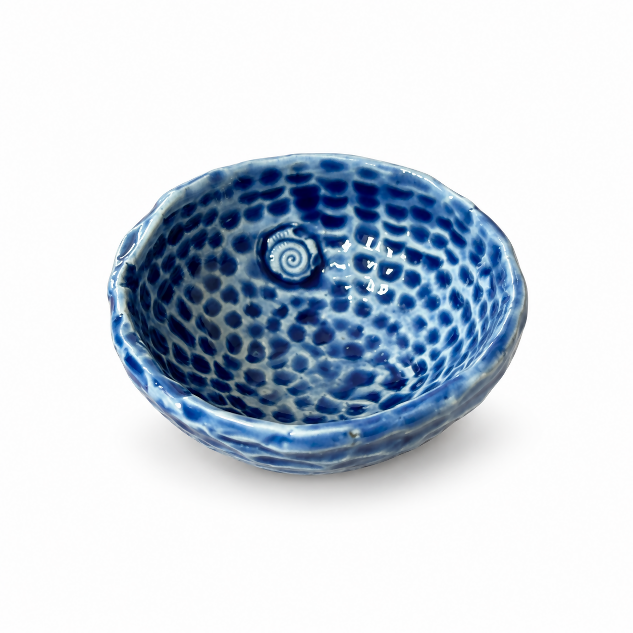 Porcelain Sea Themed Trinket Bowl