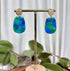 Ocean Dream Collection - Oval Drop Polymer Clay Earrings