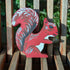 Hand Painted Wooden Squirrel