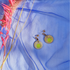 Gold Inlayed Circles Neon Yellow