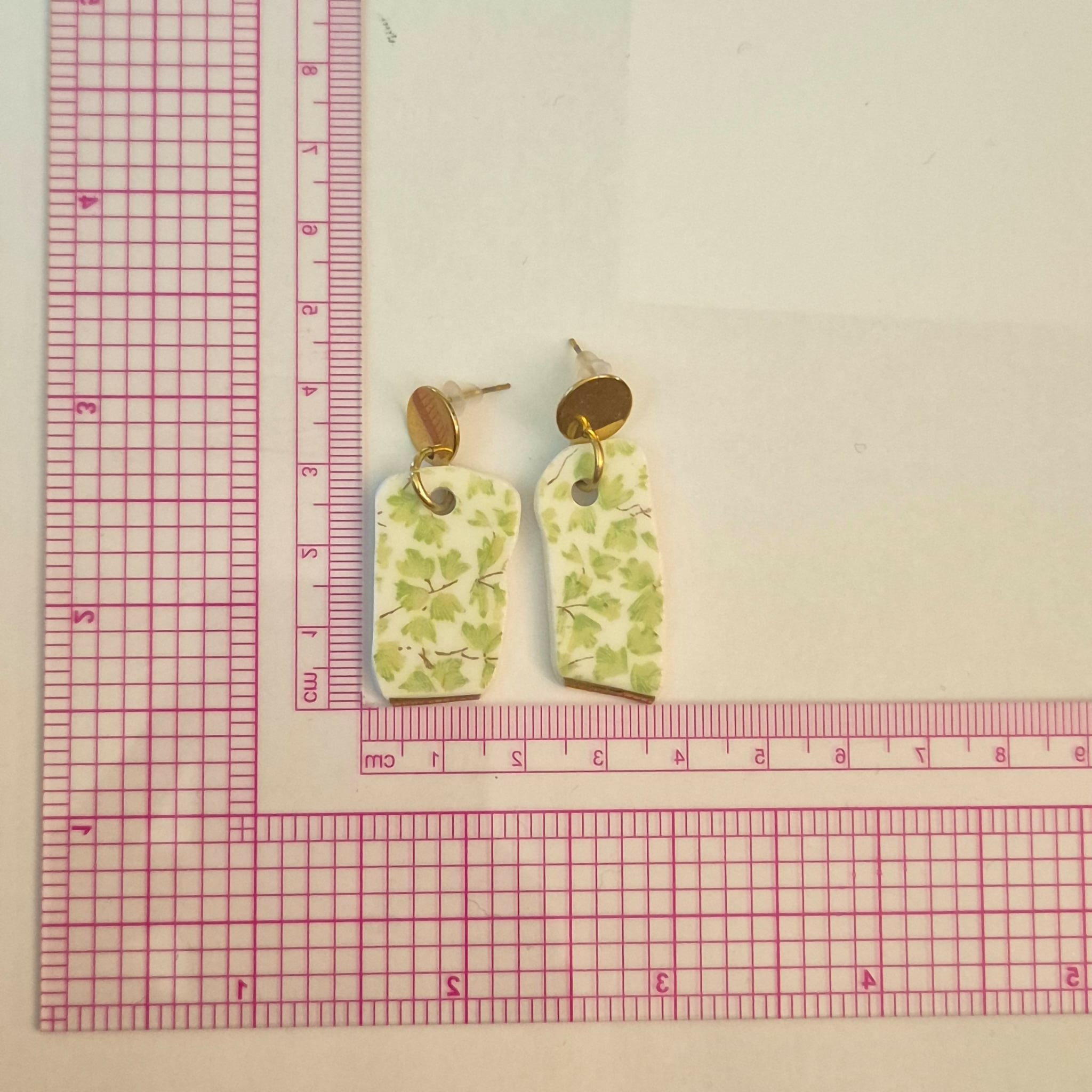 Recycled Ceramic Earring