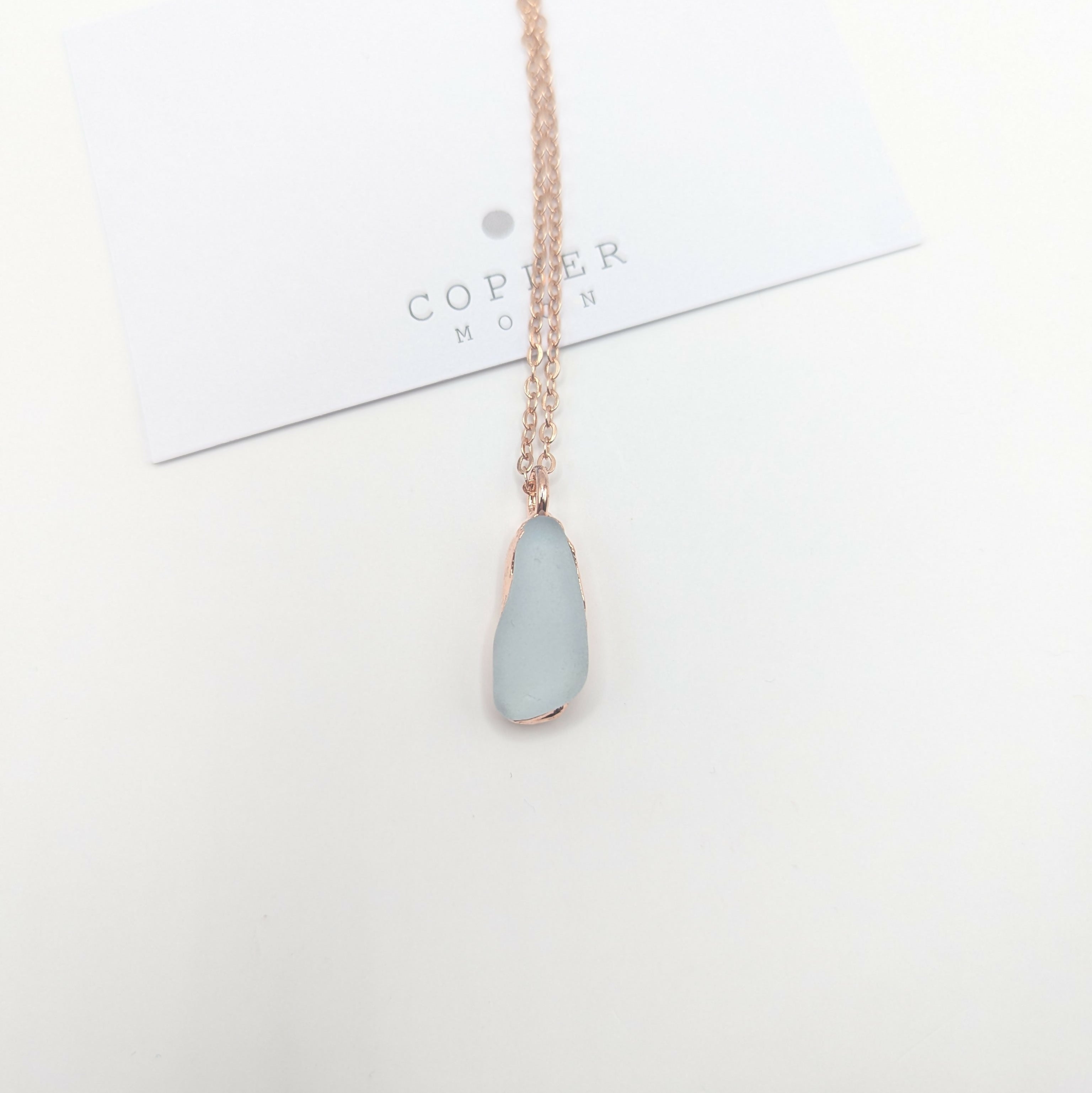 Seaglass Drop Necklace