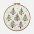 Christmas Trees Embroidery Kit