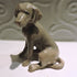 Ceramic Weimaraner Dog Sculpture