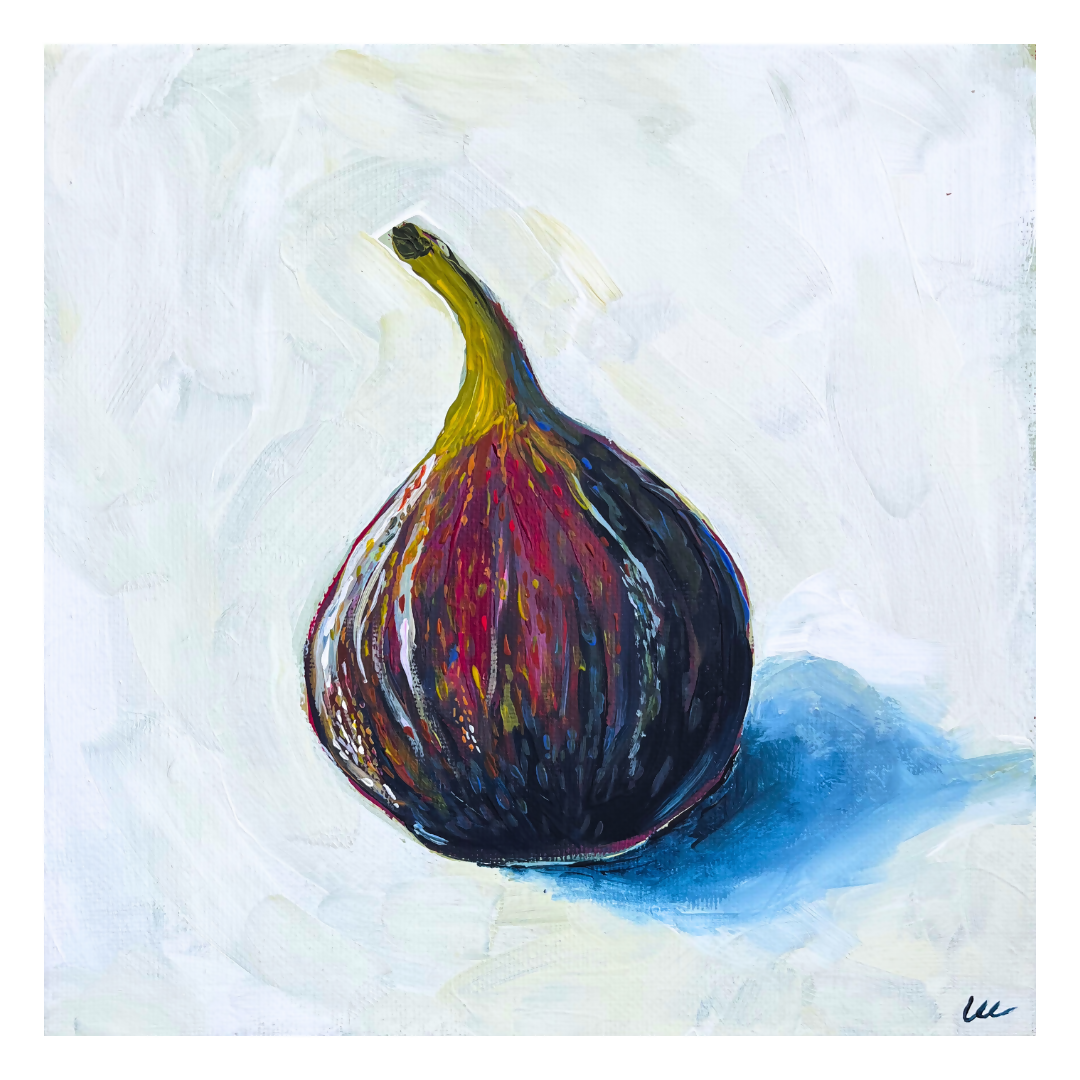 Fig Art Print | Contemporary Still Life Painting