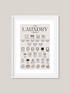 Laundry Guide Art Print