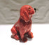 Ceramic Cavalier King Charles Spaniel dog sculpture, Ruby