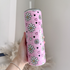 Pink Daisy 20z Stainless Steel Tumbler