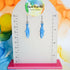Handmade Blue Fish Resin Drop Earrings