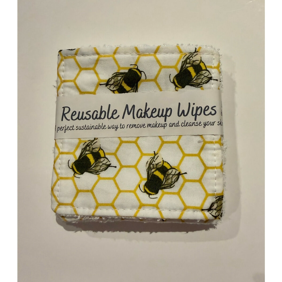 White Bee Reusable Makeup Wipes