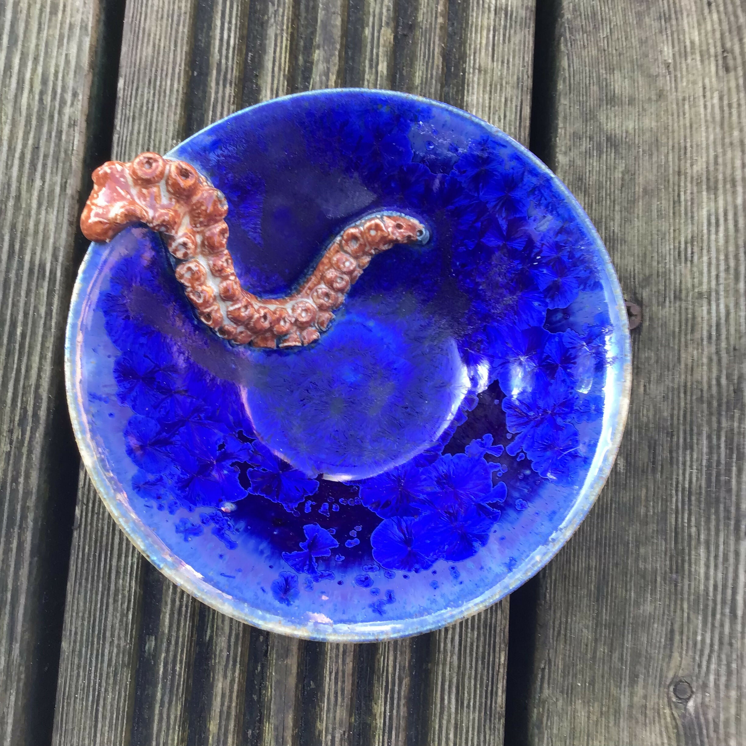 Crystal Octopus tentacle Bowl