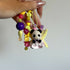 Panda Fairy Felt Keyring