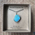 Shattuckite Wire Wrapped Pendant