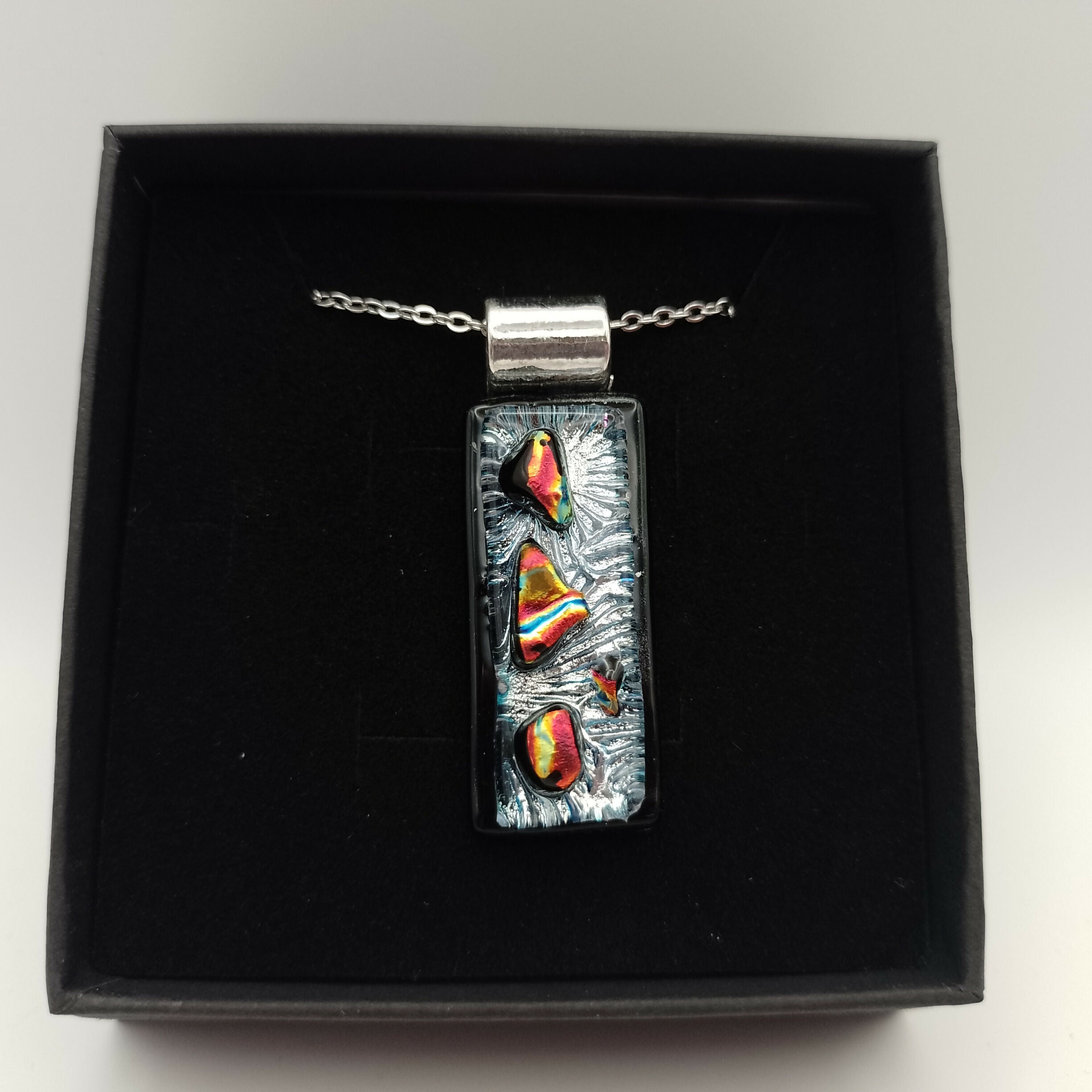 Dichroic Glass Pendant