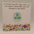 Glass Pocket Hug Card