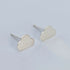 ‘Silver Lining’ Sterling Silver Tiny Cloud Stud Earring