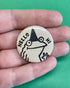 Linoprint Pin Badge Single