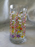 Hand Painted Glass Candle Holder or Vase. 5 Designs to Choose From.