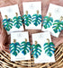 Ocean Dream Collection - Monstera Leaf Polymer Clay Earrings