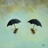 Rainy Day Conversation 12"x12" Print