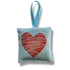 Blue Velvet Love Heart Lavender Sachet