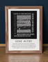 Hull FC Art Print OLD FAITHFUL LYRICS Design in Black