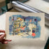 The Girl and the Robot Riso print