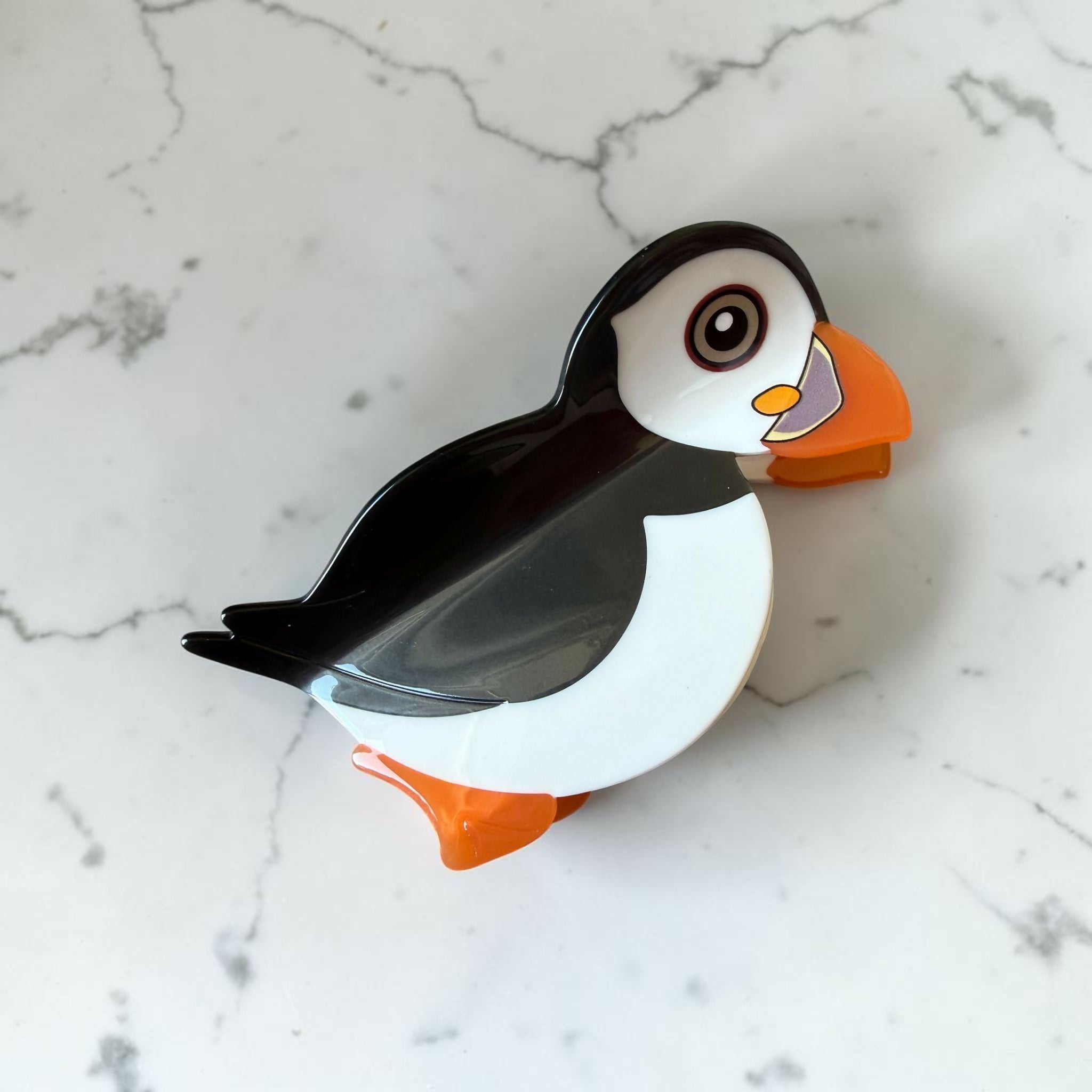 Puffin Hair Clip / Claw