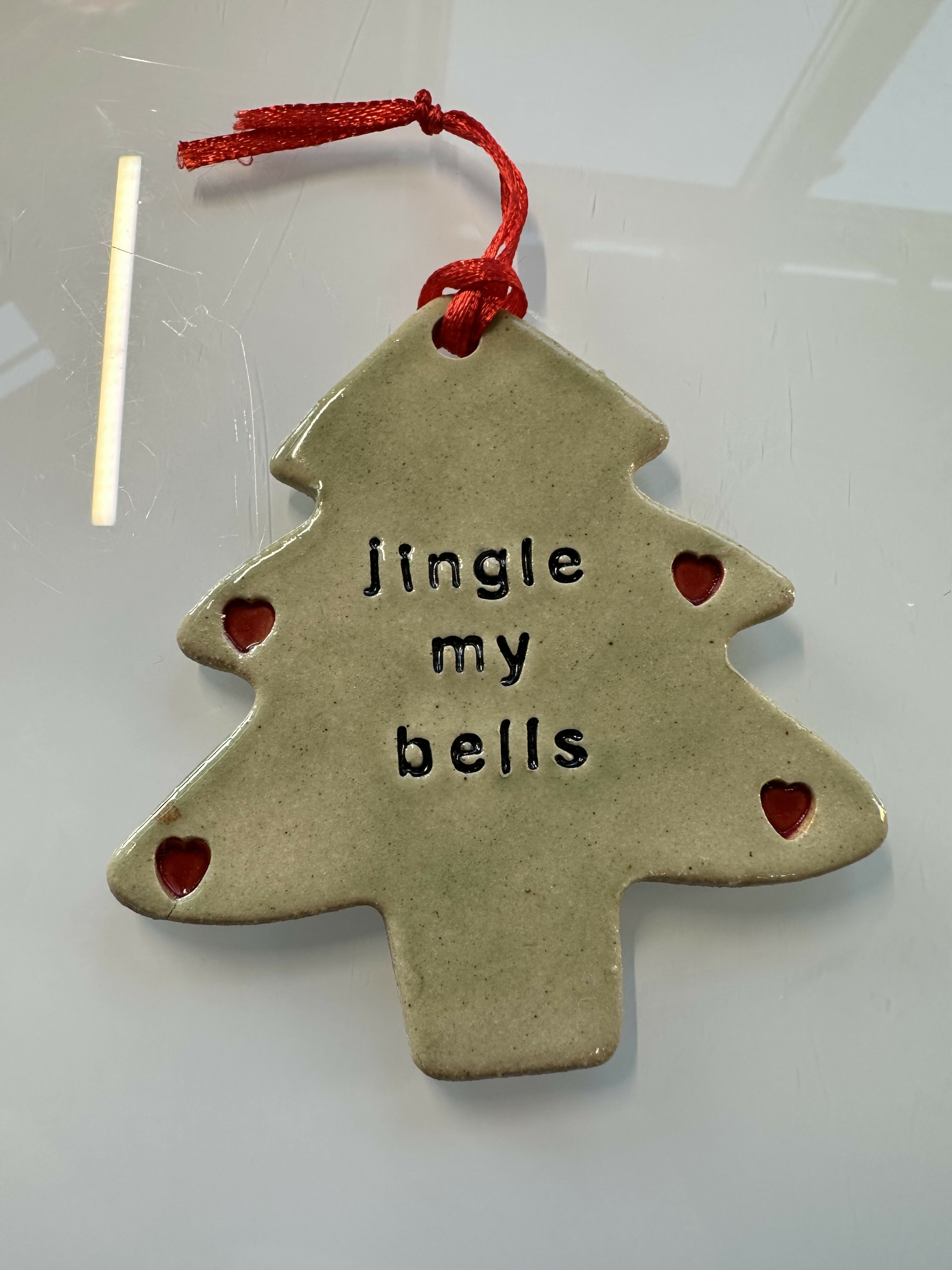 JINGLE MY BELLS TREE DECORATION