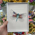 Boxed Butterfly / Dragonfly Mixed Media Card