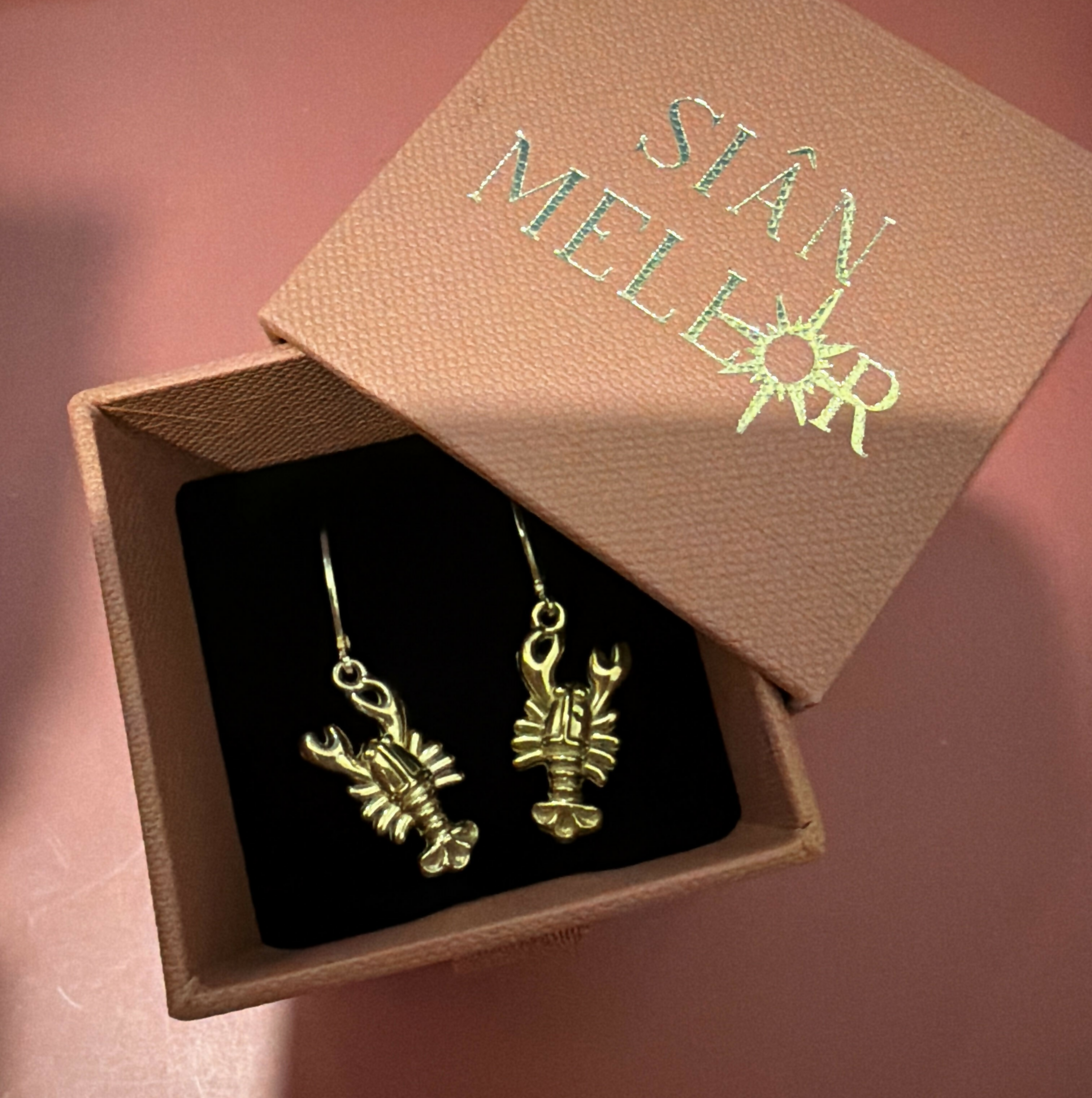 Lobster Hoop Earrings
