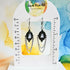 Handmade Ghosts Victorian Portraits Resin Earrings With Chains