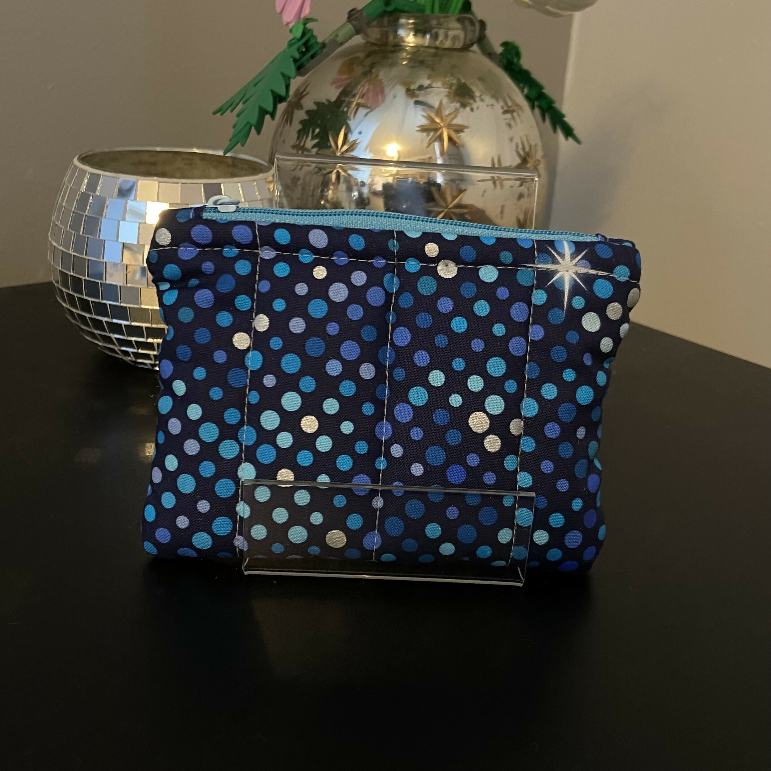 Disco Mini Zipper Pouch
