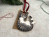 Tabby Cat Wooden Christmas Tree Decoration