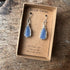 Blue Opal Earrings