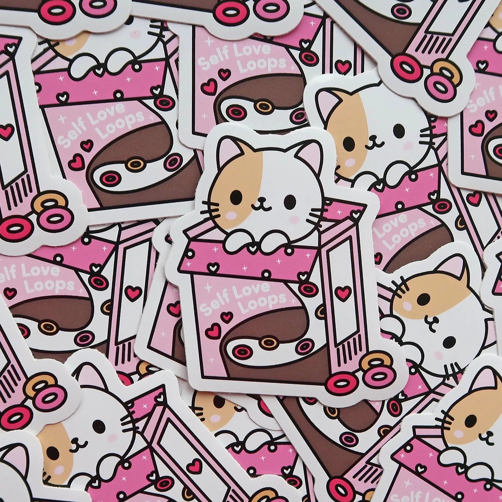 Self Love Loops Die Cut Sticker