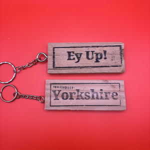 Yorkshire Ey Up! Keyring