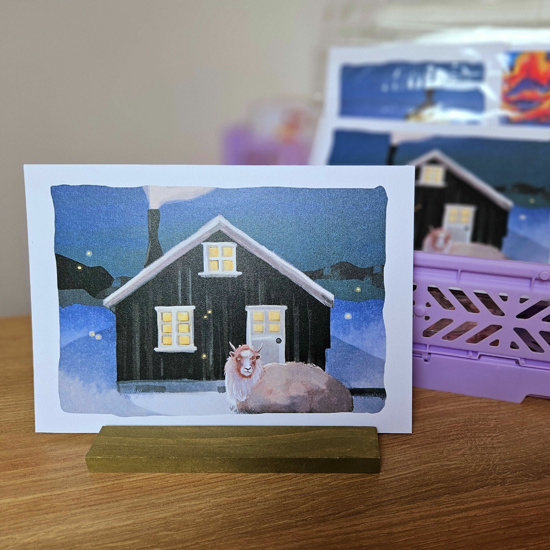 Winter Landscape Art Print