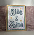 A3 Framed Rise & Shine Print