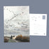 Geese Takeoff - A5 Postcard