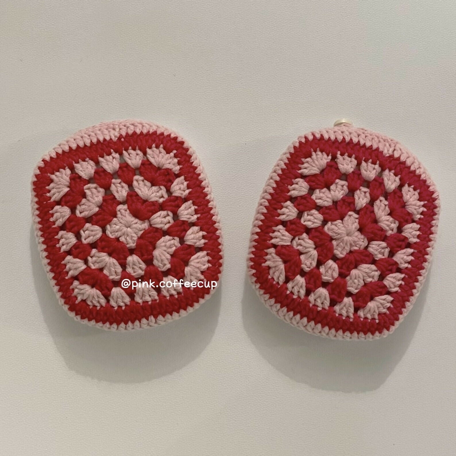 Crochet AirPods Max Granny Square Headphones Covers