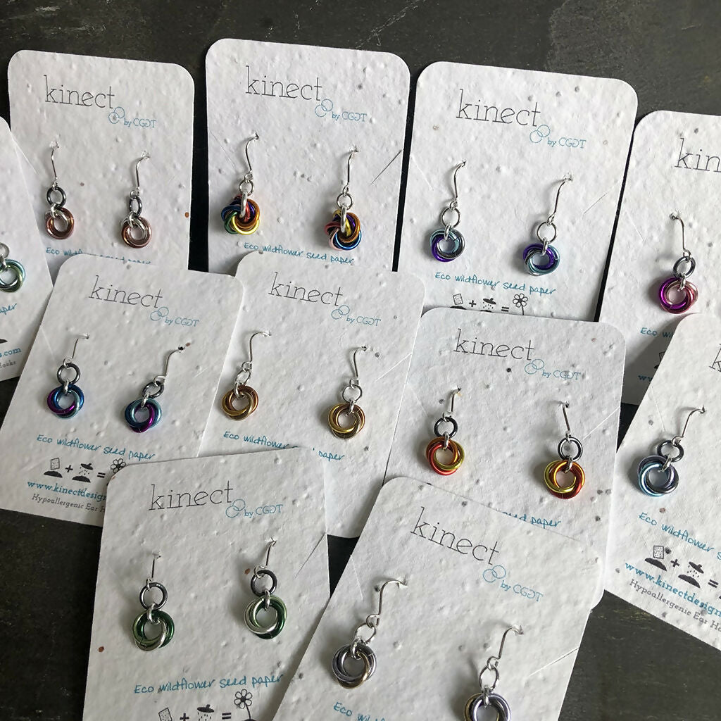 Hypoallergenic Boho Triple Earrings