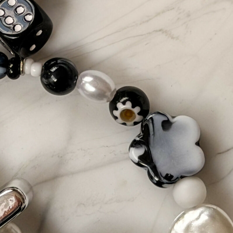 Fifi & Bo Mini Bag Charm Initial J