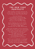 New Year Manifesto Card