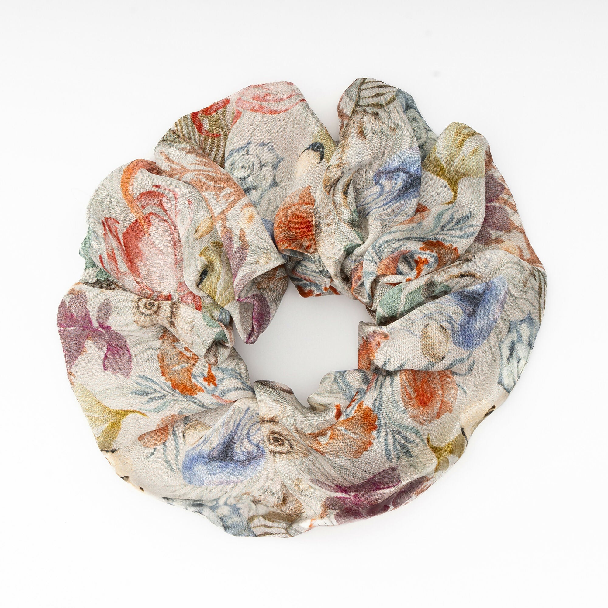 Silk Scrunchie -Various Designs