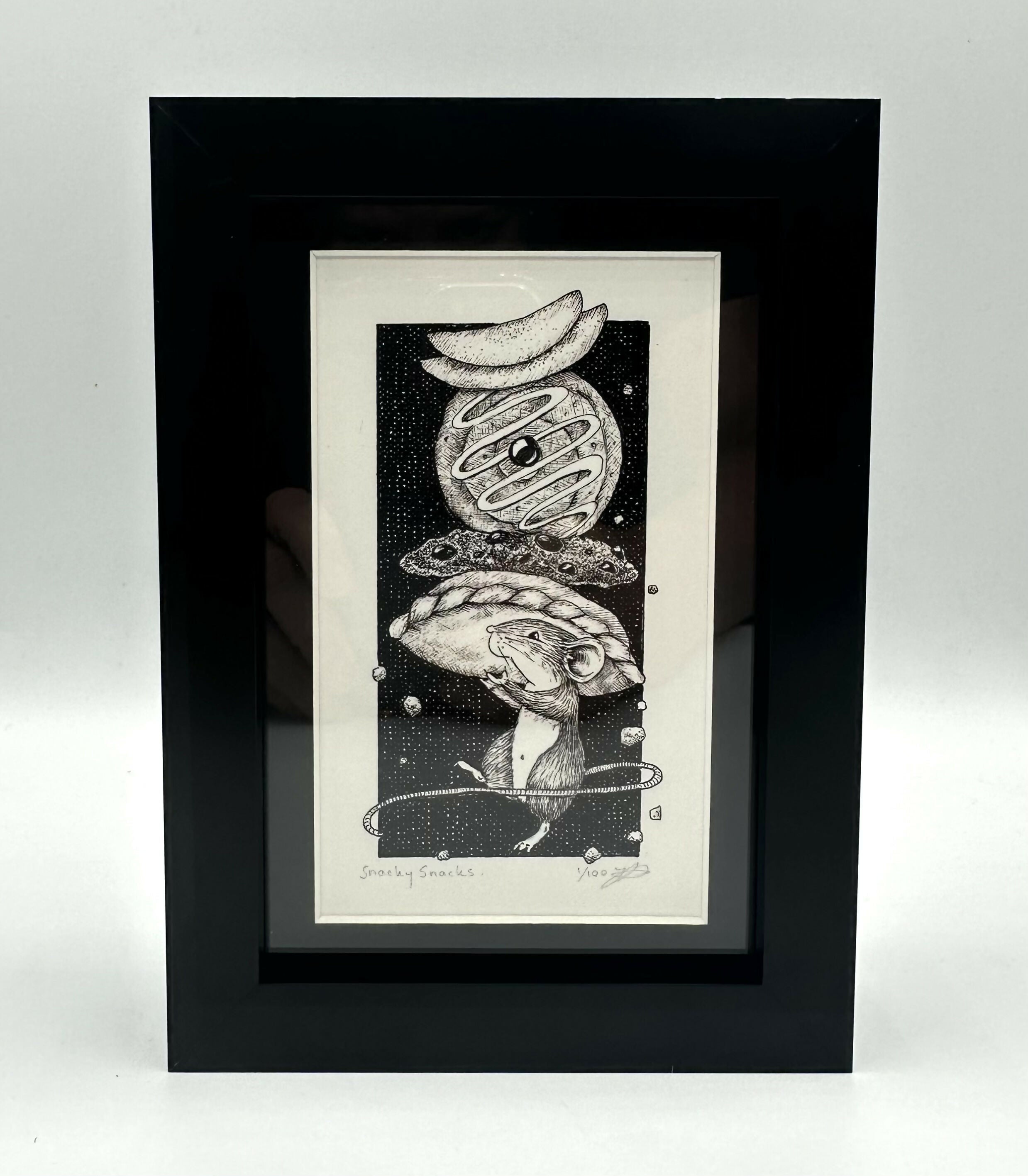 Snacky Snacks - Limited Edition Print by Jenny Davies