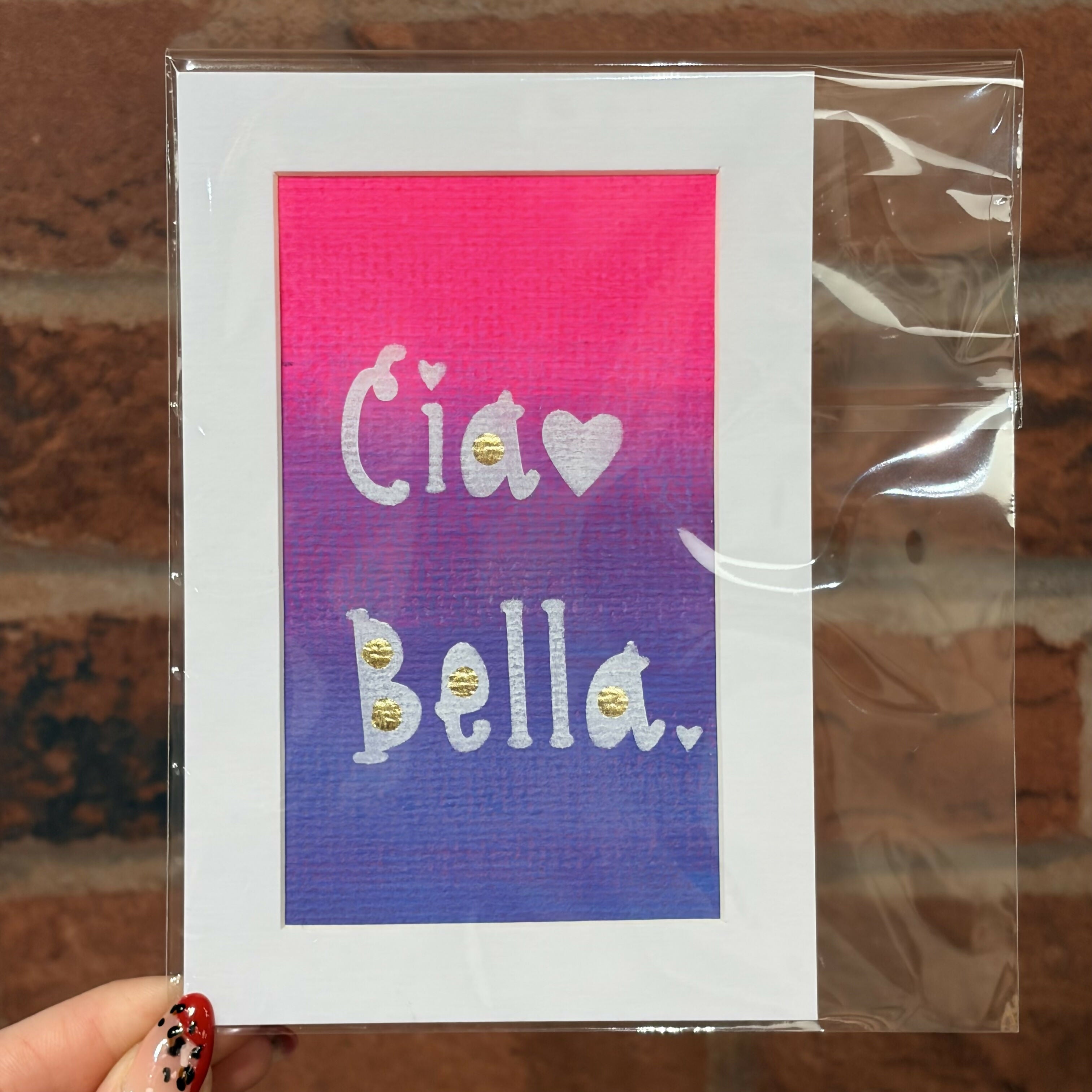 Ciao Bella - Medium Mini Print 12.5cm x 17.5cm