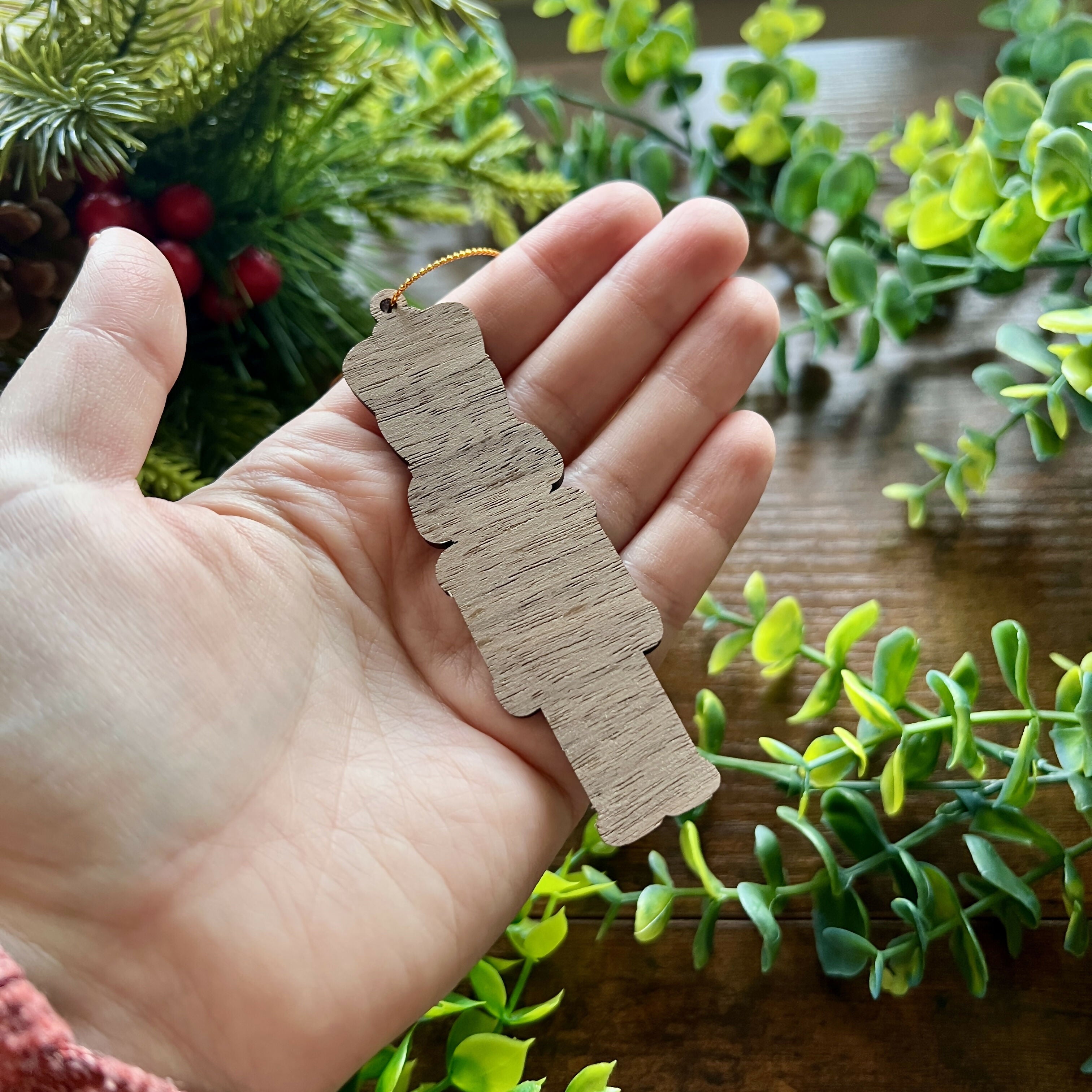 'Hans' Nutcracker Wooden Decoration